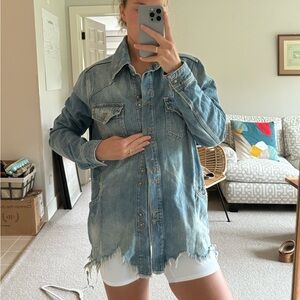 Free People jean jacket